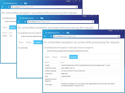 如何在ASP.NET Core应用中呈现错误页面