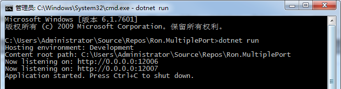 Asp.Net Cor中配置文件的示例分析