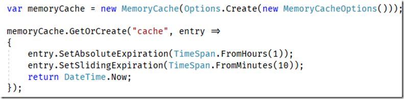 .NET Core中MemoryCache怎么實現(xiàn)緩存過期