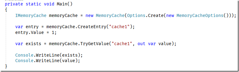 .NET Core中MemoryCache的作用是什么