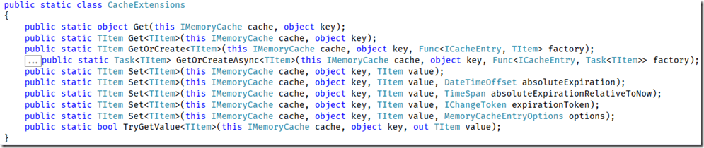 .NET Core中MemoryCache的作用是什么