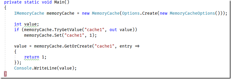 .NET Core中MemoryCache的作用是什么