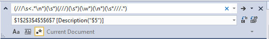 Visual Studio 2017中使用正則表達(dá)式修改部分內(nèi)容的方法
