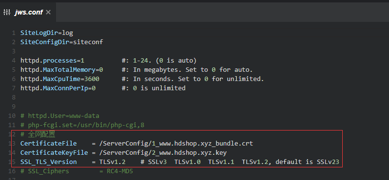 .Net Core和jexus如何配置HTTPS服务