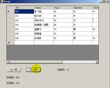 使用ADO怎么调用分页查询的存储过程