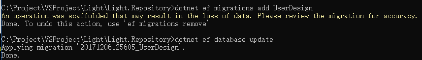 如何在.NET Core类库中使用EF Core迁移数据库到SQL Server