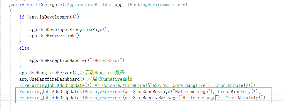 如何在ASP.NET CORE中实现一个Hangfire功能