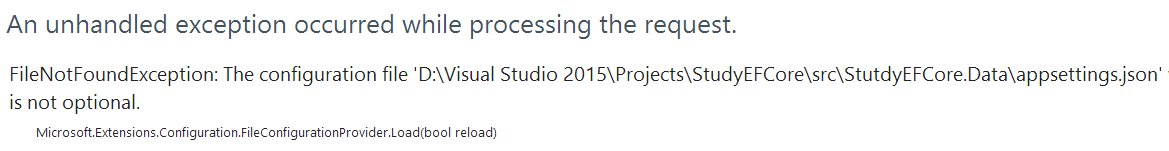 在ASP.NET Core类库项目中读取配置文件的方法