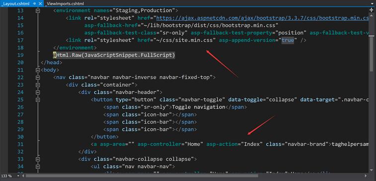 asp.net core新特性之TagHelper標簽怎么用