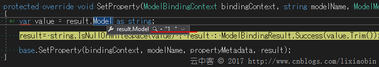 Asp.net MVC如何對(duì)所有用戶(hù)輸入的字符串字段做Trim處理