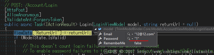 Asp.net MVC如何對(duì)所有用戶(hù)輸入的字符串字段做Trim處理