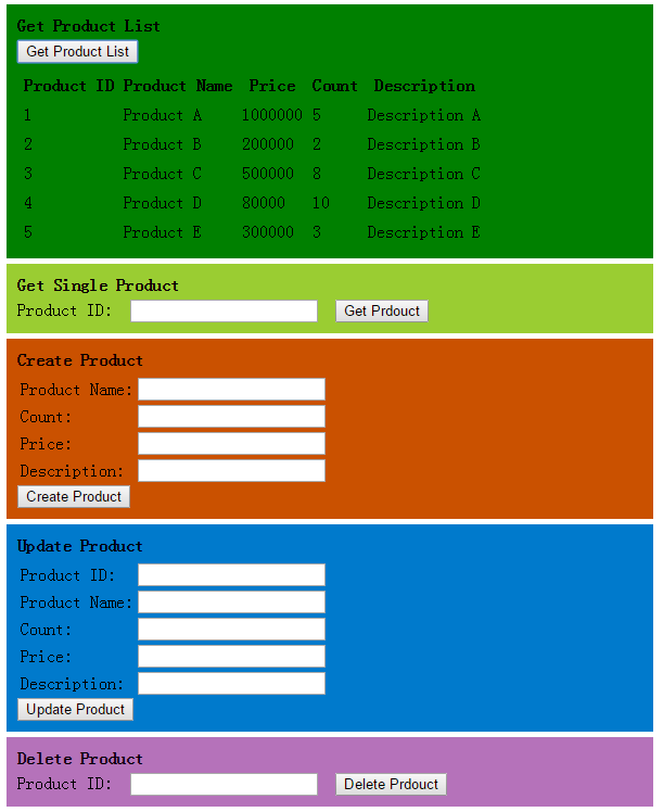 使用HttpClient如何调用ASP.NET Web API