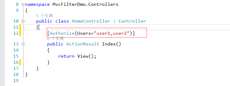 Asp.Net MVC中过滤器的示例分析