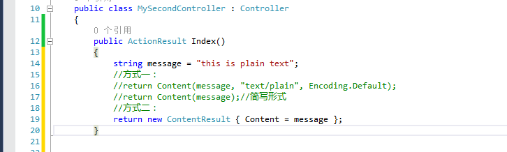 Asp.Net MVC中控制器与动作的示例分析