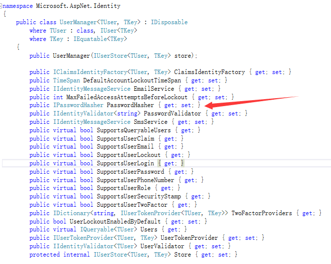 Asp.net中Microsoft.Identity的IPasswordHasher加密的示例分析