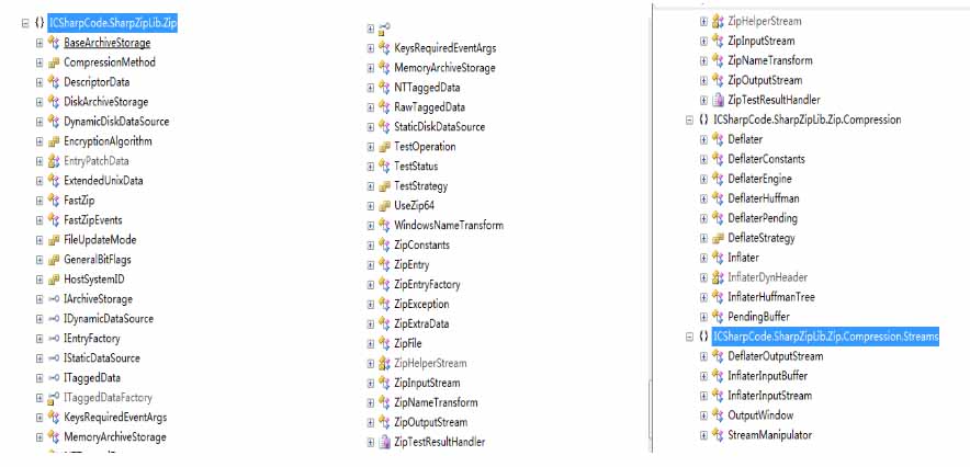 .NET多类型文件解压缩组件SharpZipLib是怎样的