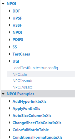 如何使用 的.NET操作Excel组件NPOI