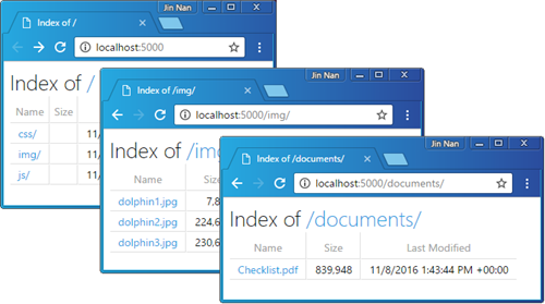 怎么使用ASP.NET Core应用来发布静态文件