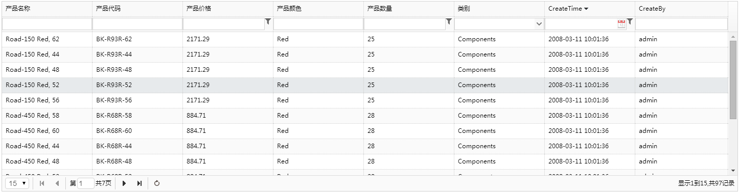 ASP.NETMVC5+EF6+EasyUI后台管理系统中的数据筛选怎么用