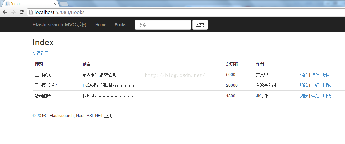 Elasticsearch.Net如何实现MVC4图书管理系统