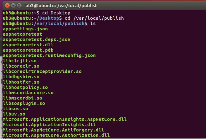 怎么在ubuntu16.4中利用jexus部署一个ASP.NET Core环境