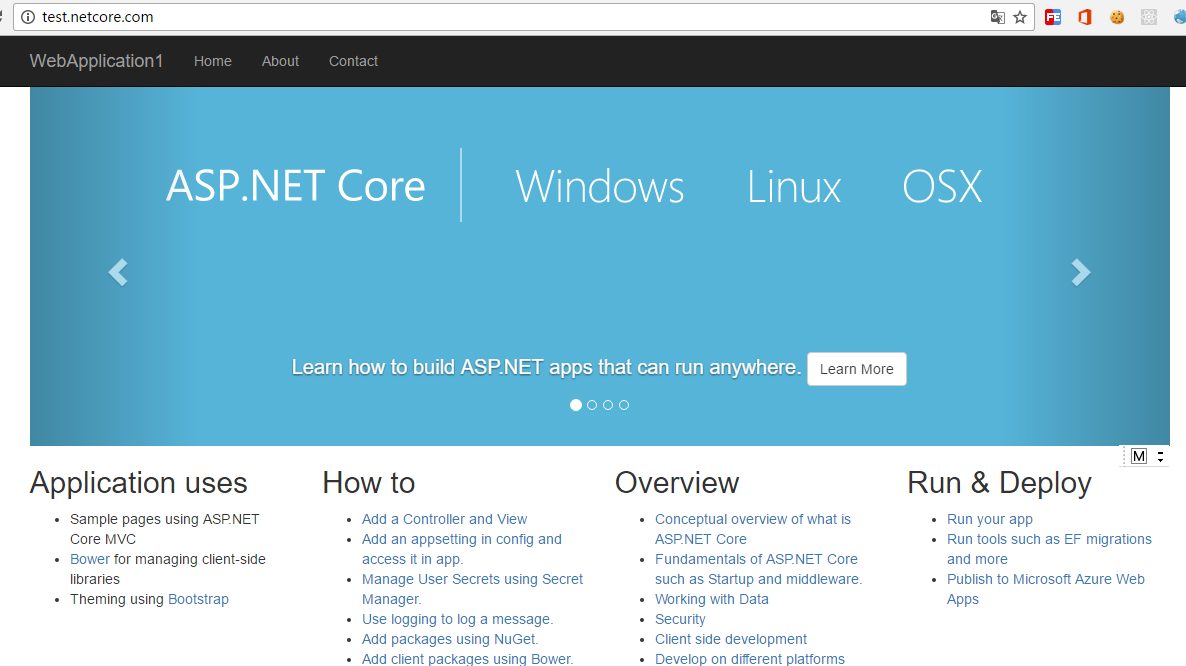 怎么在win10系统中部署一个ASP.NET Core环境