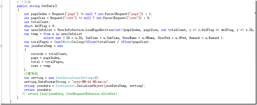 ASP.NETMVC+EF在服务端分页使用jqGrid以及jquery Datatables的注意事项有哪些