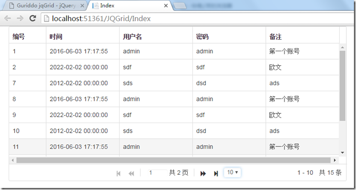 ASP.NETMVC+EF在服務端分頁使用jqGrid以及jquery Datatables的注意事項有哪些