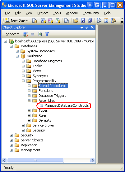 ASP.NET 2.0中怎么利用Managed Code创建存储过程