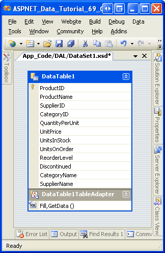 ASP.NET 2.0之如何在TableAdapters中使用JOINs