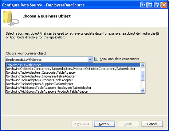 ASP.NET 2.0之如何在TableAdapters中使用JOINs