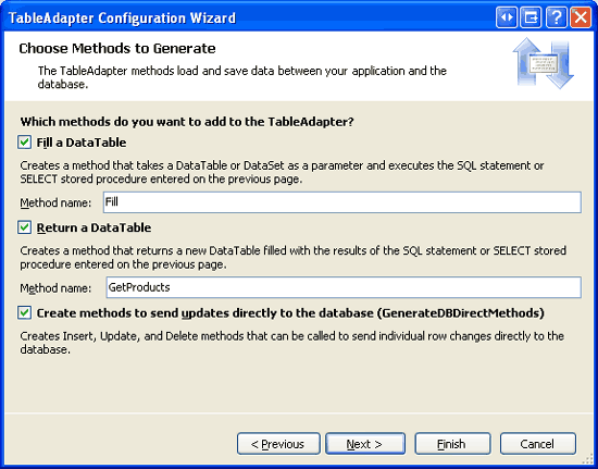 ASP.NET 2.0中怎么利用TableAdapters創(chuàng)建存儲(chǔ)過(guò)程