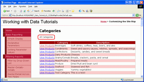 在ASP.NET 2.0中如何创建一个自定义的Database