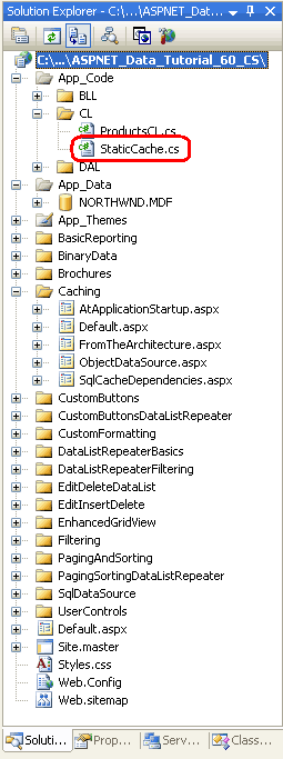 ASP.NET 2.0中怎么在程序启动阶段缓存数据