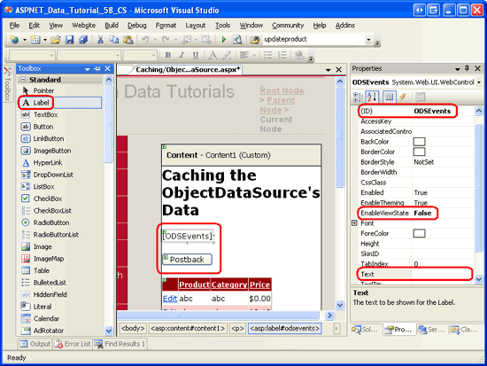ASP.NET 2.0中怎么利用ObjectDataSource缓存数据