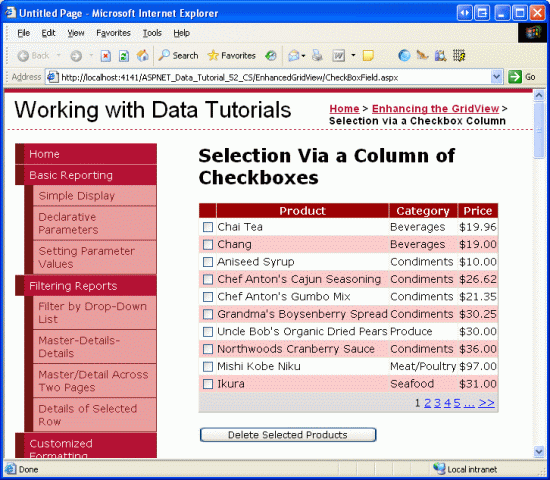 ASP.NET 2.0中怎么为GridView控件添加Checkbox