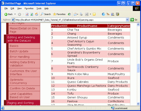 ASP.NET 2.0中怎么利用SqlDataSource控件检索数据