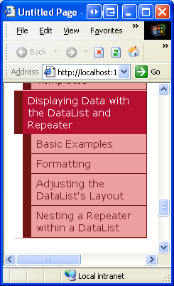 ASP.NET 2.0中怎么利用DataList和Repeater显示数据