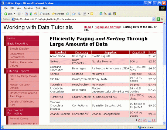 ASP.NET 2.0中怎么自定义分页数据