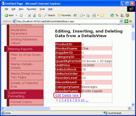 ASP.NET 2.0中怎么插入、更新和删除数据