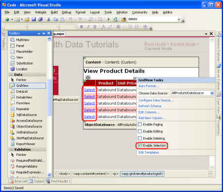 ASP.NET 2.0中怎么利用GridView和DetailView實現主從報表