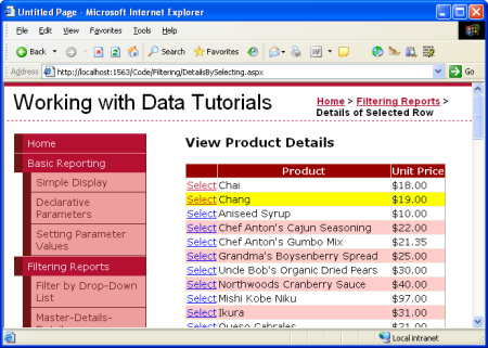 ASP.NET 2.0中怎么利用GridView和DetailView实现主从报表