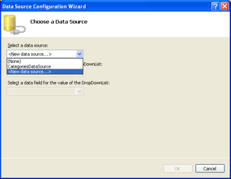 如何在ASP.NET 2.0中使用两个DropDownList过滤主/从报表