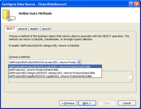 如何在ASP.NET 2.0中使用两个DropDownList过滤主/从报表