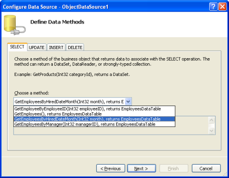 在ASP.NET 2.0中怎么设置ObjectDataSource的参数值