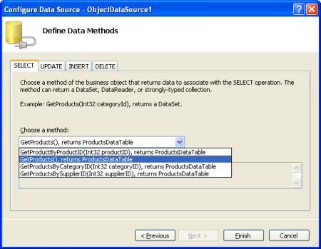 ASP.NET 2.0中怎么利用ObjectDataSource展现数据