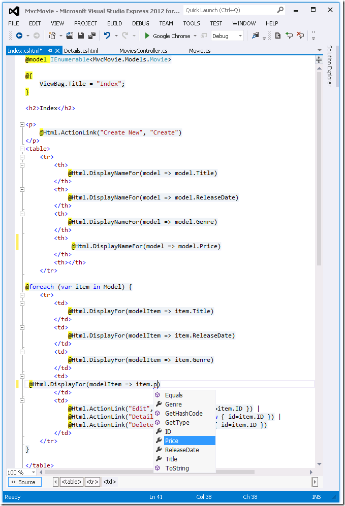 ASP.NET MVC4中怎么从控制器访问数据模型