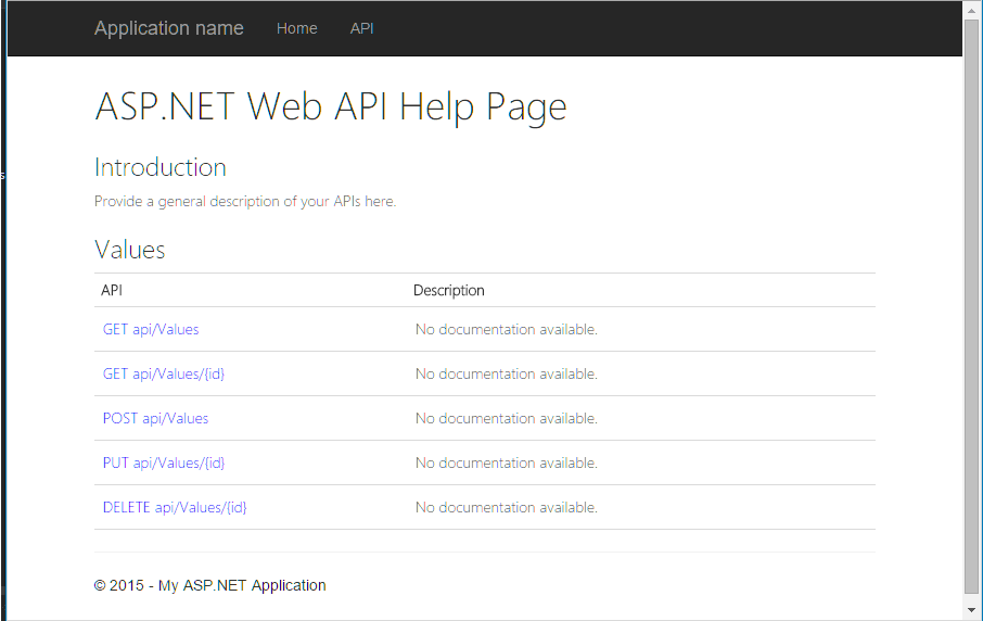 怎么创建一个完整的ASP.NET Web API项目