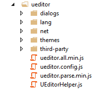 UEditor编辑器如何在ASP.NET中使用