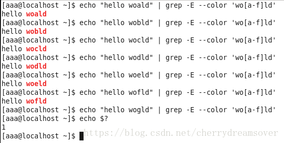 如何操作linux 正则表达式grep